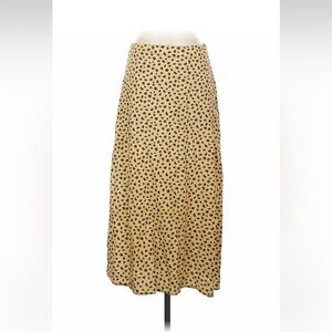 Marine Layer Tan and Black Maxi Skirt